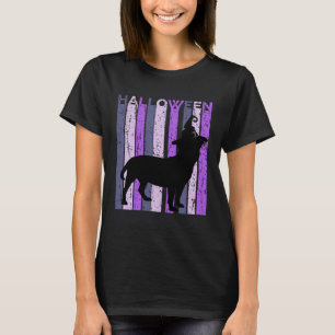 Camiseta Staffy Witch Gorra Halloween Spooky Creepy Purple 