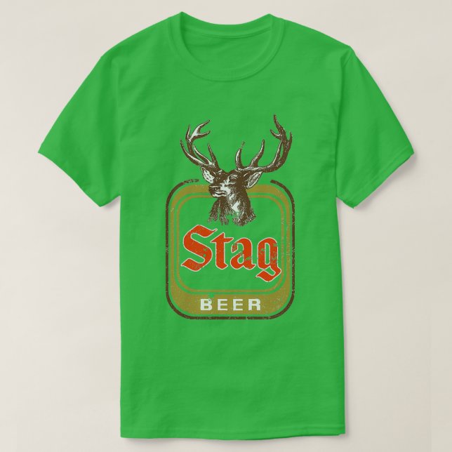 Camiseta Stag Beer (Diseño del anverso)