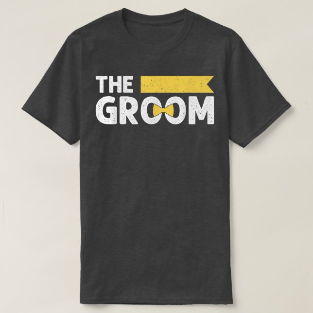 Camiseta Stag Groomsmen Boda Te (Diseño del anverso)