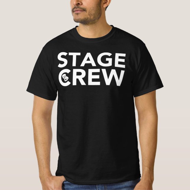 Camiseta Stage Crew - Backstage Theatre Staff, Tech Week (Anverso)