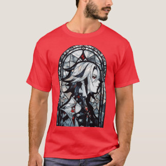 Camiseta Stained Glass Arlecchino funny