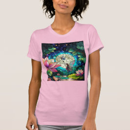 Camiseta Stained Glass Little Fairy With Dragonfly
