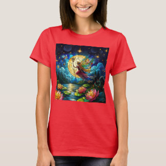 Camiseta Stained Glass Moonlight Flight Fairy 