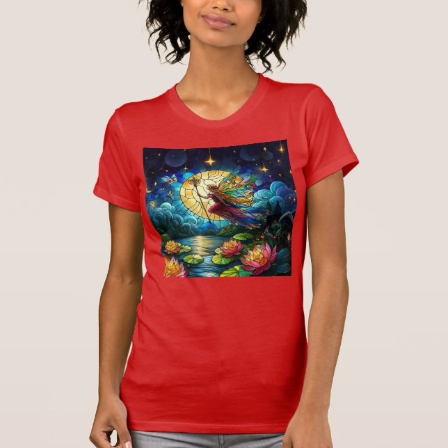 Camiseta Stained Glass Moonlight Flight Fairy  (Anverso)