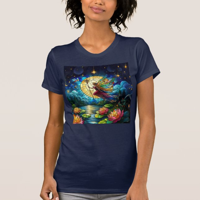 Camiseta Stained Glass Moonlight Flight Fairy  (Anverso)