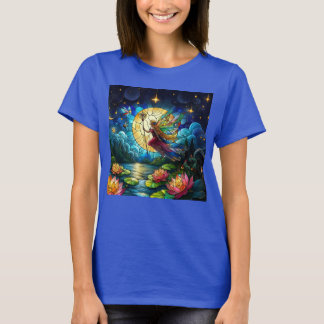 Camiseta Stained Glass Moonlight Flight Fairy 