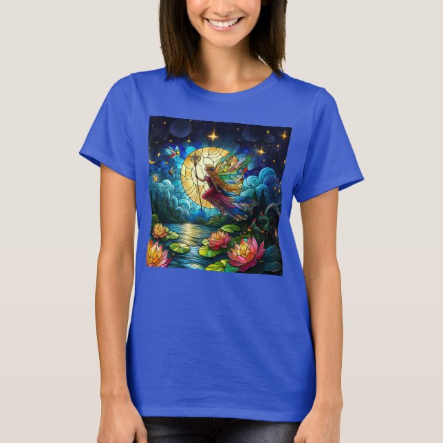 Camiseta Stained Glass Moonlight Flight Fairy  (Anverso)