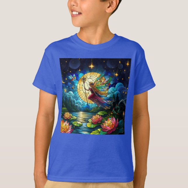 Camiseta Stained Glass Moonlight Flight Fairy  (Anverso)