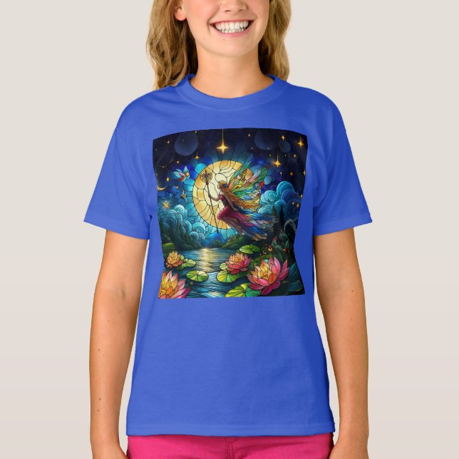 Camiseta Stained Glass Moonlight Flight Fairy  (Anverso)