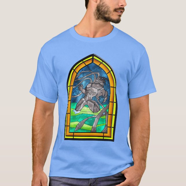 Camiseta StainGlass Kraken (Anverso)