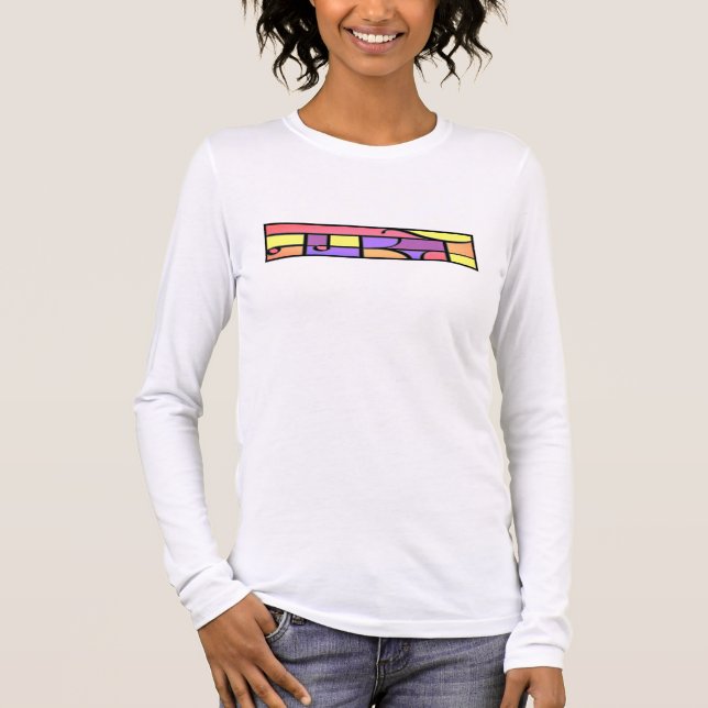 Camiseta StainGlass Namaste (Anverso)