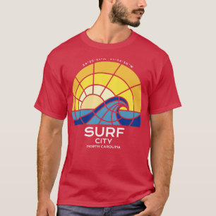 Camiseta StainGlass Summertime Surf City North olina