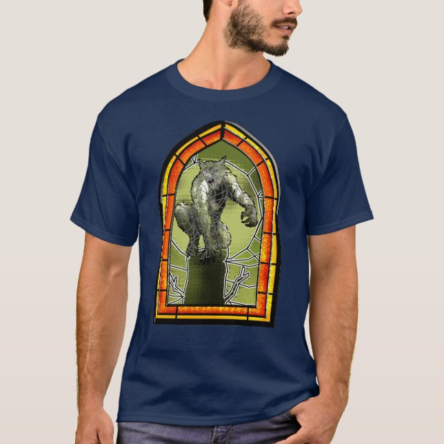 Camiseta StainGlass Warewolf (Anverso)