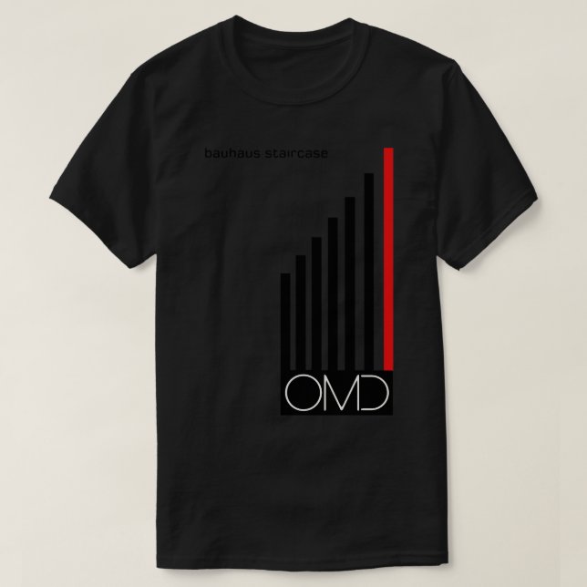 Camiseta Staircase Bauhaus (Diseño del anverso)