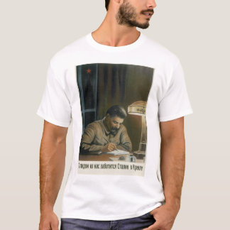 Camiseta Stalin en el poster del is_Propaganda del Kremlin
