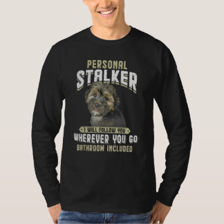 Camiseta Stalker personal te seguiré Morkie
