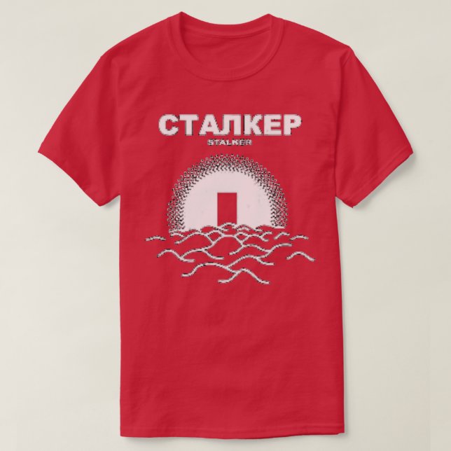 Camiseta Stalker Tarkovsky  (Diseño del anverso)