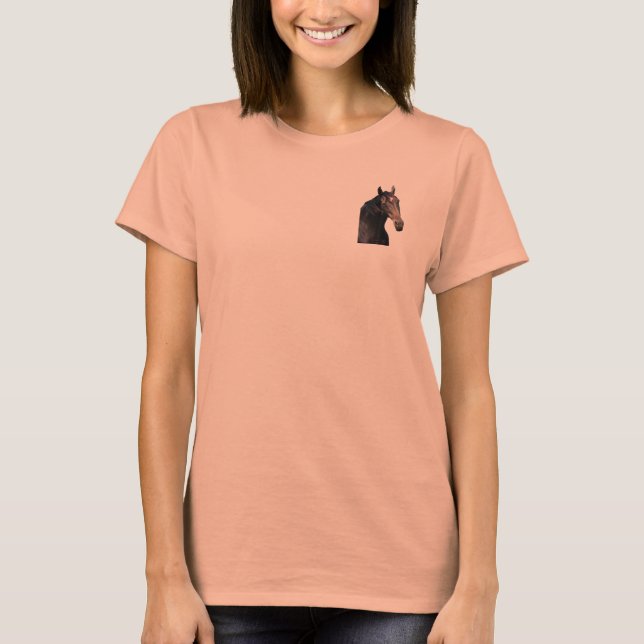 Camiseta Stallion frisón. (Anverso)