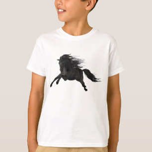 Camiseta Stallion negro