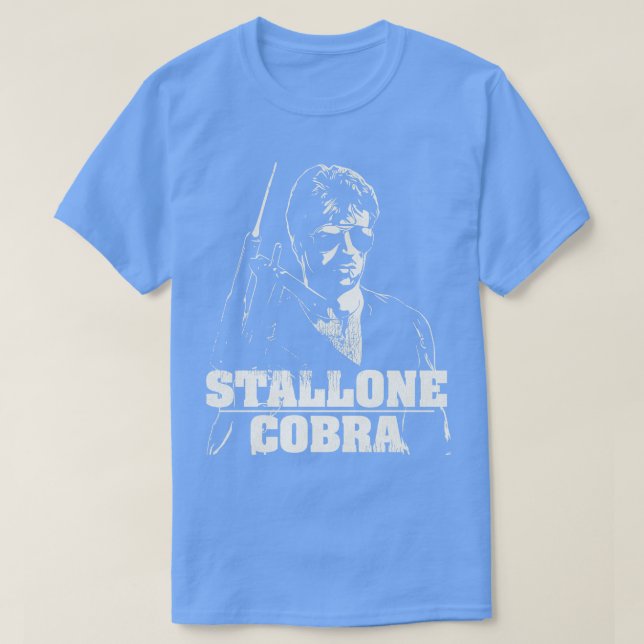 CAMISETA STALLONE COBRA (Diseño del anverso)