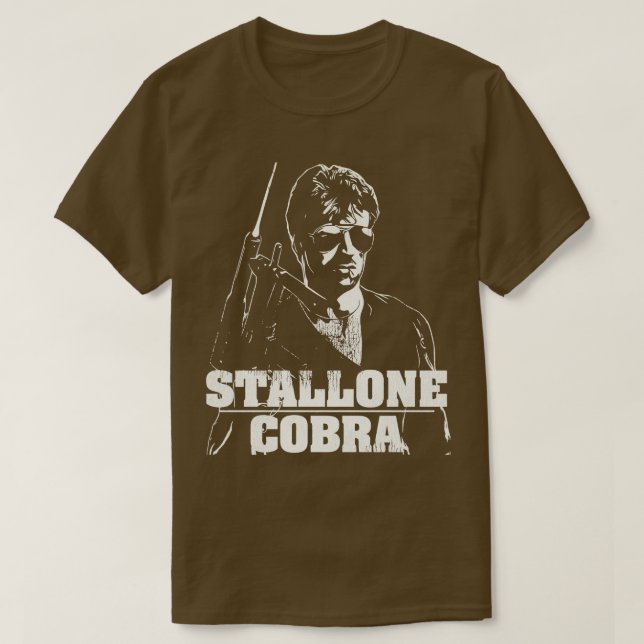 CAMISETA STALLONE COBRA (Diseño del anverso)