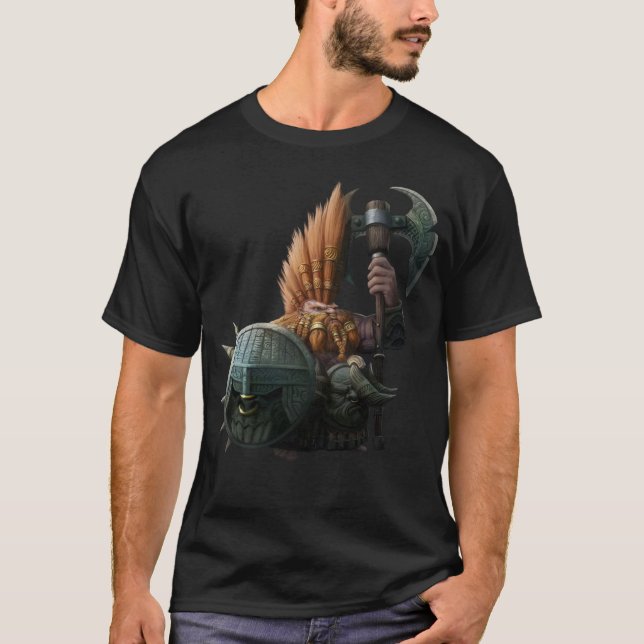 Camiseta Stalwart Dwarf T_shirt V2 (Anverso)