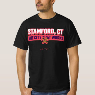 Camiseta Stamford, CT La Ciudad Que Funciona
