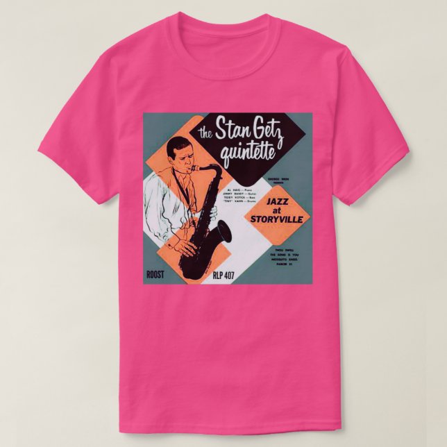 Camiseta Stan Getz 4 (Diseño del anverso)