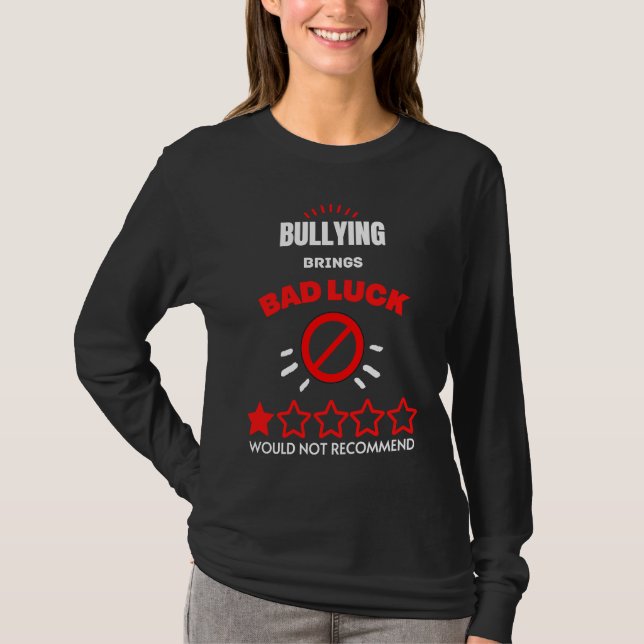 Camiseta stand against bullying Men Women Kids (Anverso)