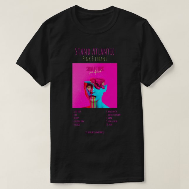 Camiseta Stand Atlantic - Esos Días Se Han Ido - PISTA DE Á (Diseño del anverso)