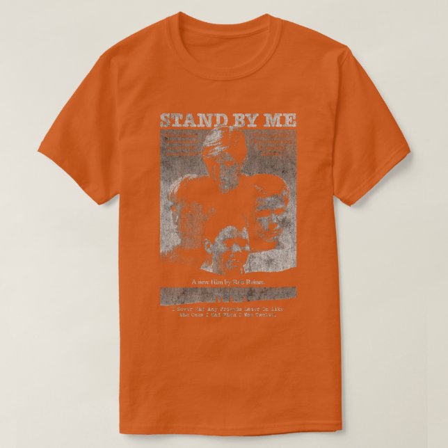 Camiseta Stand By Me2 (Diseño del anverso)