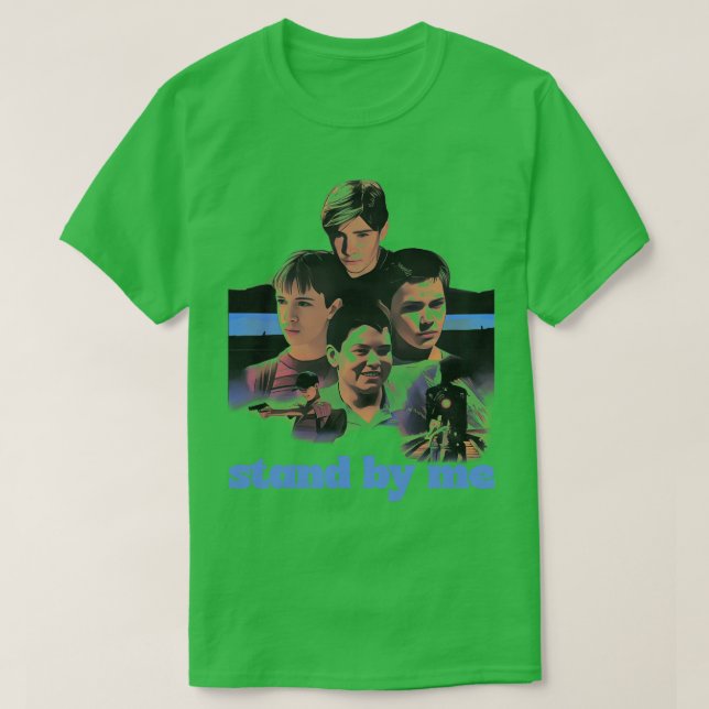 Camiseta Stand By Me Retro Classic 80s Movie (Diseño del anverso)