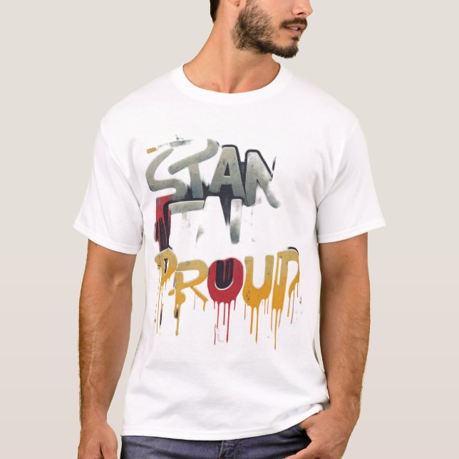 Camiseta Stand Tall Orgullo (Anverso)