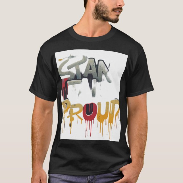 Camiseta Stand Tall Orgullo (Anverso)