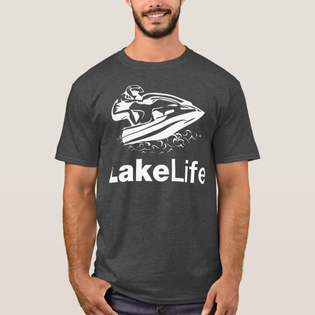 Camiseta Stand Up Jet Ski Lake Life 2Stroke (Anverso)