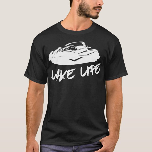 Camiseta Stand Up Jet Ski Lake Life 2Stroke _6 (Anverso)
