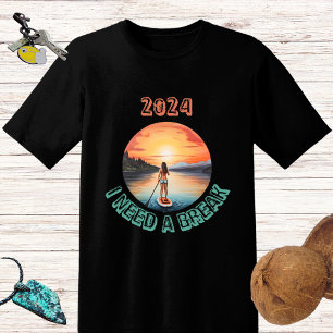 Camiseta Stand Up Paddleboard Surfing in paradise