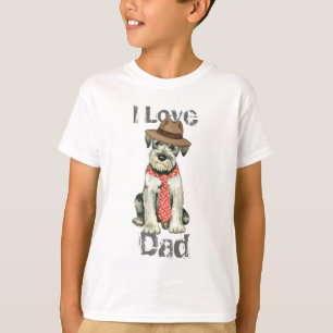 Camiseta Standard Schnauzer Dad