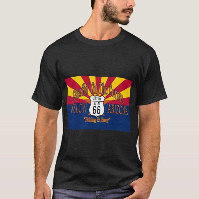 Camiseta Standing On The Corner In Winslow Arizona Oversize (Anverso)