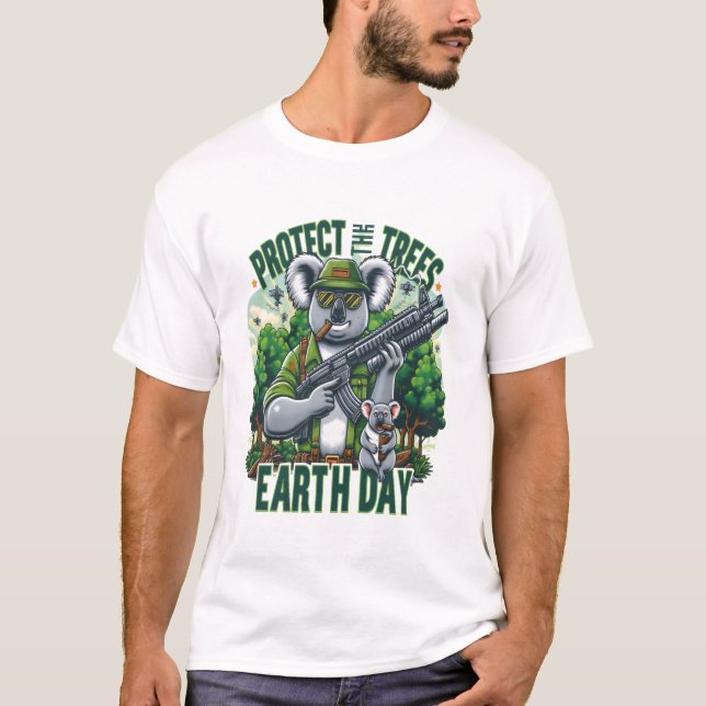 Camiseta Standoff armado de Koalas (Anverso)