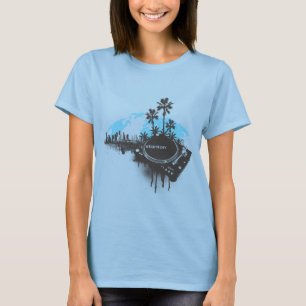 Camiseta Stanton Miami - DJ Turntable Music Disc Jockey