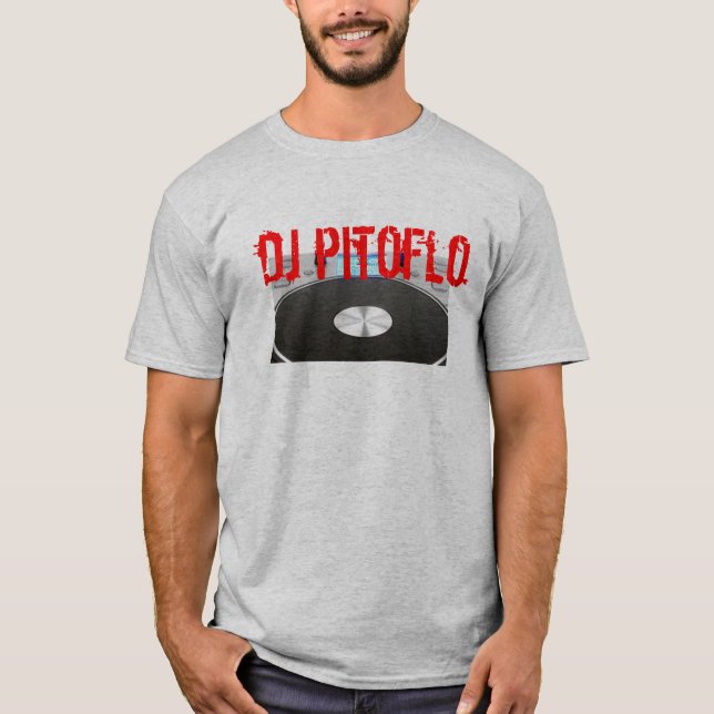 Camiseta stanton, pitoflo de DJ (Anverso)