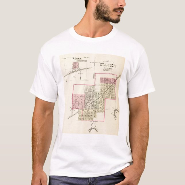 Camiseta Stanton y Pilger, Nebraska (Anverso)