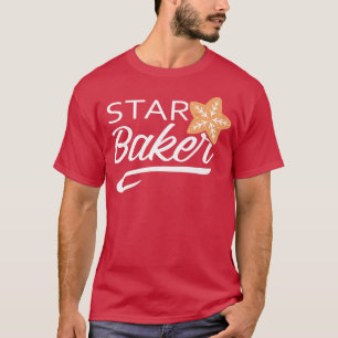 Camiseta Star Baker Funny Cooking Master Bread Maker Baking