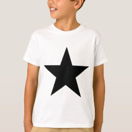 Camiseta Star Black The MUSEUM Zazzle Gifts