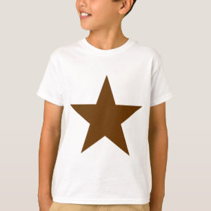 Camiseta Star Brown Los Regalos Del MUSEO Zazzle