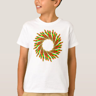 Camiseta Star Circle Rays coloreó yo + tu trasero. e ideas