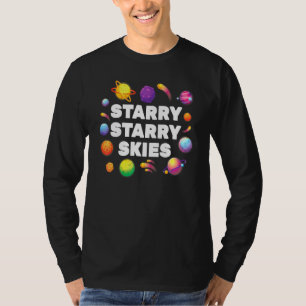 Camiseta Star Gazing - Cielos Starry Starry - Astrónomo - S