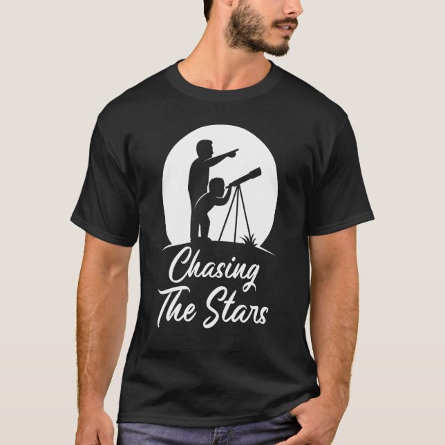 Camiseta Star Gazing - Persiguiendo a las estrellas - Const (Anverso)