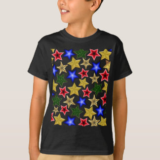 Camiseta Star Graphic , Estrella Purpurina , Estrella viníc